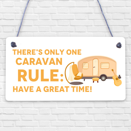 Funny Caravan Sign Novelty Motorhome Sign Caravan Lover Gift Friendship Gift