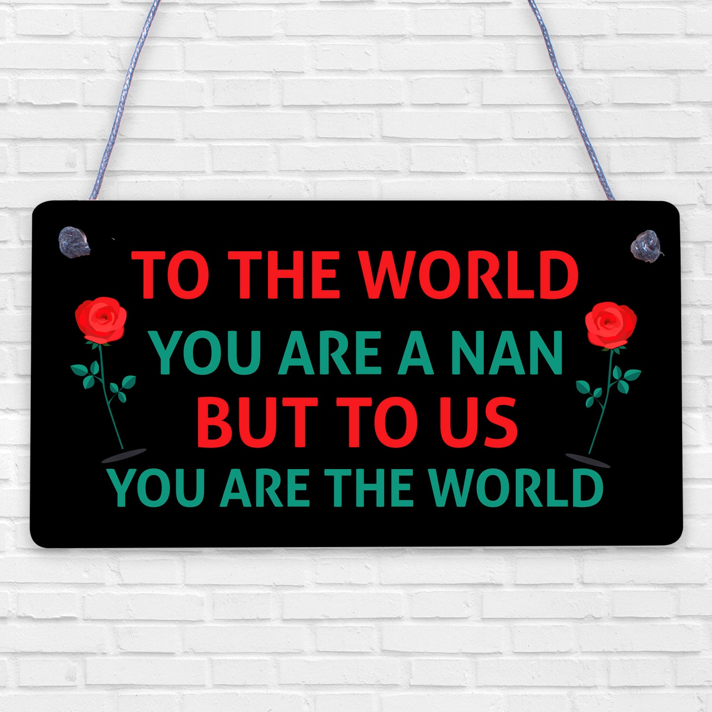 Novelty Nan Gifts Keepsake Plaques Christmas Gifts For Nan Nanny Grandparents