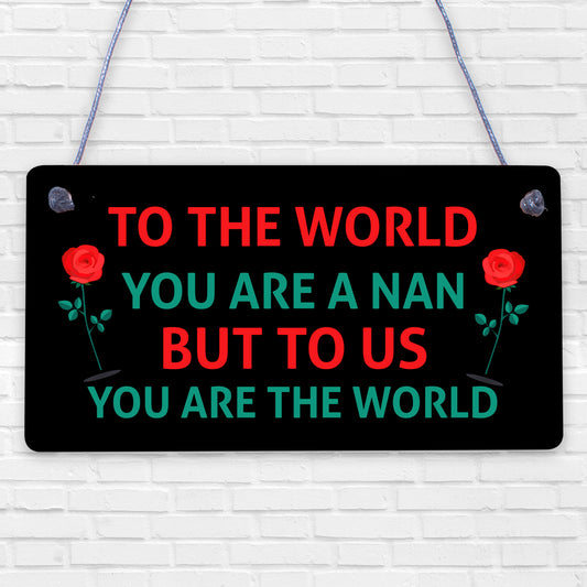 Novelty Nan Gifts Keepsake Plaques Christmas Gifts For Nan Nanny Grandparents