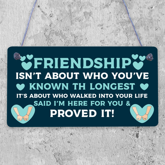 Friendship Sign Gift For Best Friend Women Birthday Christmas Thank You Gift