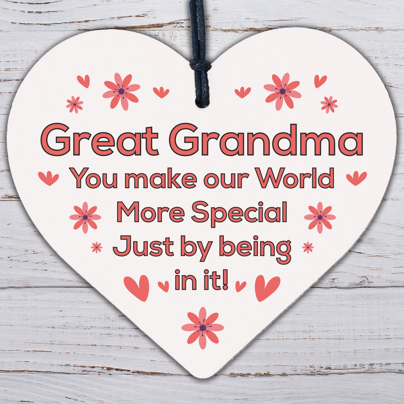 Great Grandma Gift For Birthday Mothers Day Heart Thank You Grandparent Gift