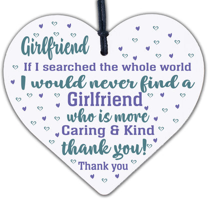 Valentines Gift For Her Girfriend Anniversary Card Heart Birthday Gift Thank You