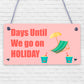 Chalkboard Days Until Holiday Countdown Sign Novelty Holiday Travel Accessories