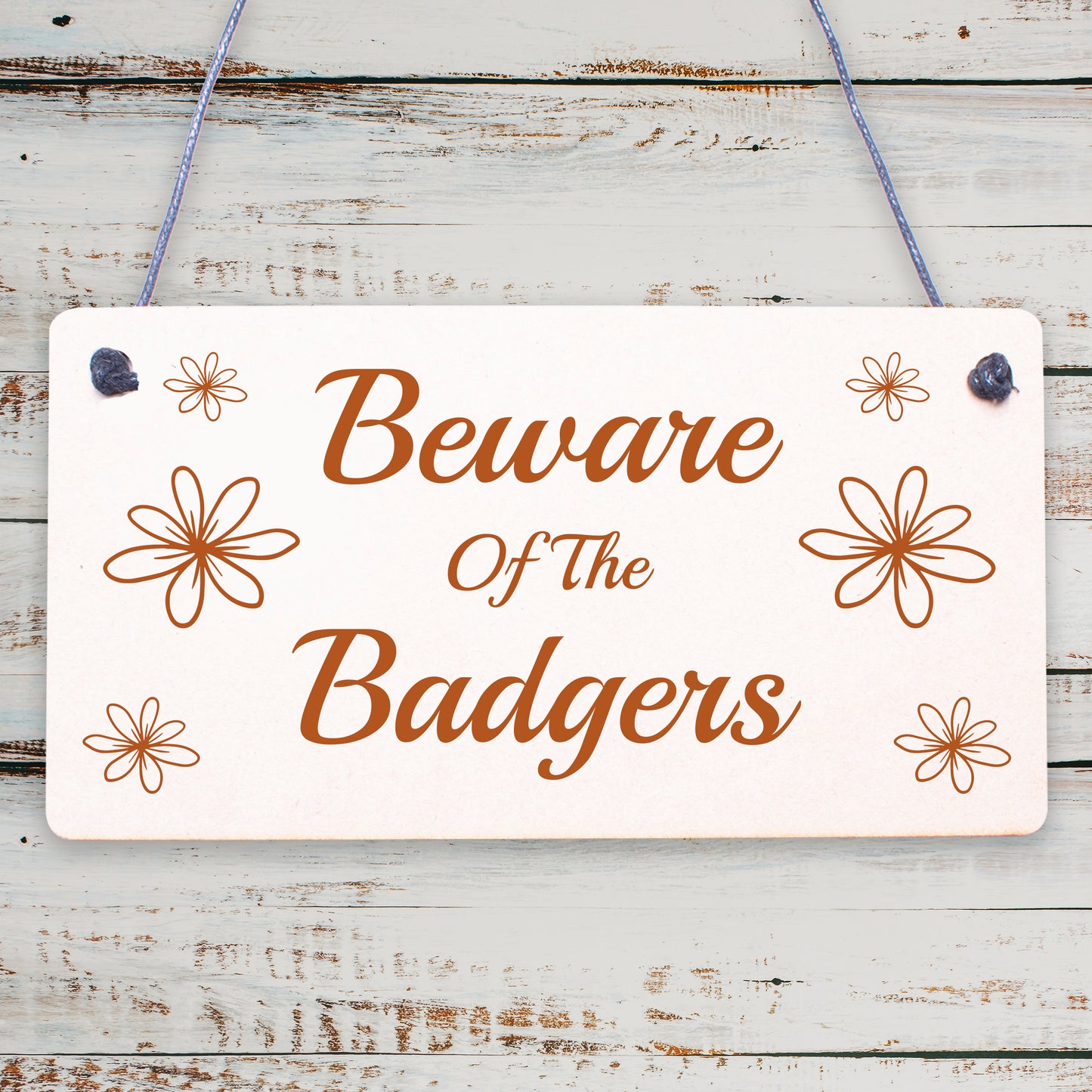 Beware Of The Children Novelty Wooden Hanging Shabby Chic Plaque Gift Kids Sign