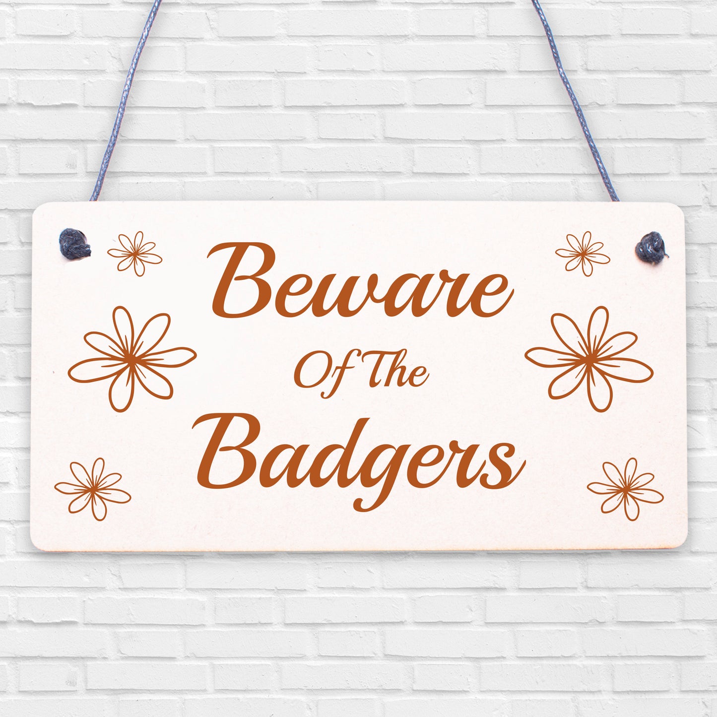 Beware Of The Children Novelty Wooden Hanging Shabby Chic Plaque Gift Kids Sign