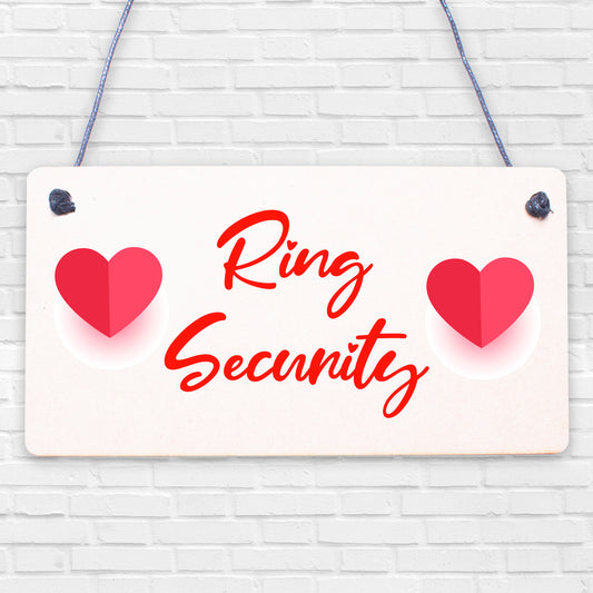 Shabby &amp; Chic Wedding Sign Ring Security Pageboy Best Man Plaque Bride Marriage