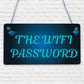 Grey Wifi Password Hanging Home Internet Decor Sign New Home Housewarming Gift