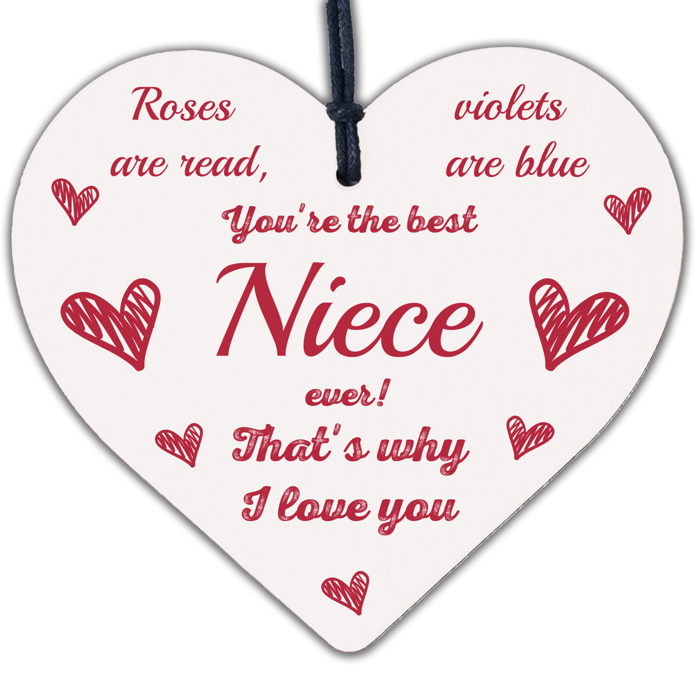 Niece Birthday Christening Christmas Gift Auntie Uncle Gift Plaque Gifts For Her