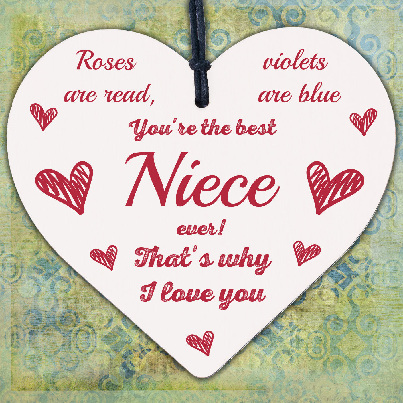 Niece Birthday Christening Christmas Gift Auntie Uncle Gift Plaque Gifts For Her