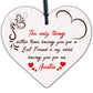 Sister Gift Hanging Heart Plaque Gift For Auntie Birthday Christmas From Niece