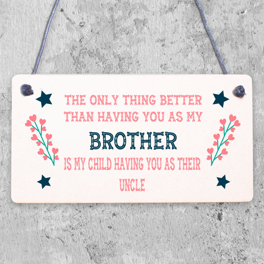 Novelty Brother Uncle Gifts For Christmas Birthday Present From Sister Keepsake