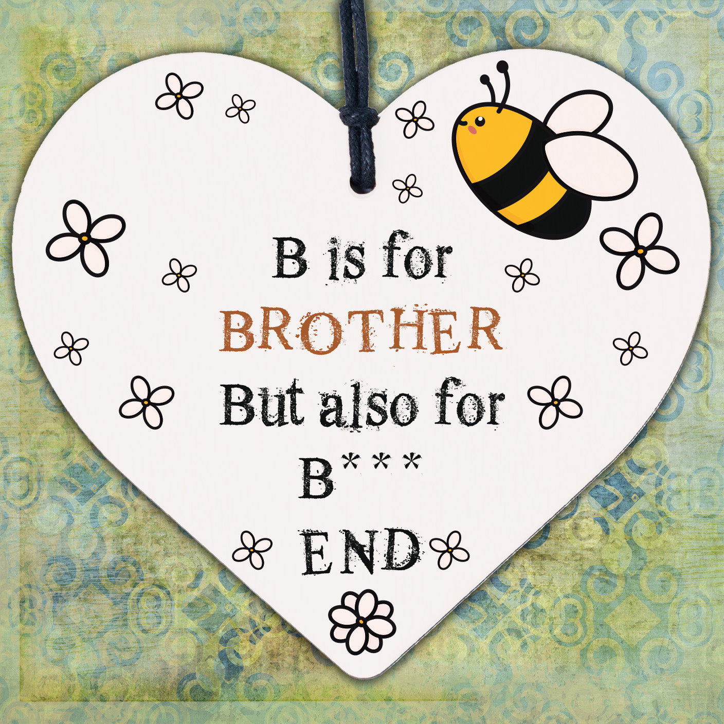 Brother Will You Be My Best Man Invite Wooden Heart Wedding Favours Family Gifts