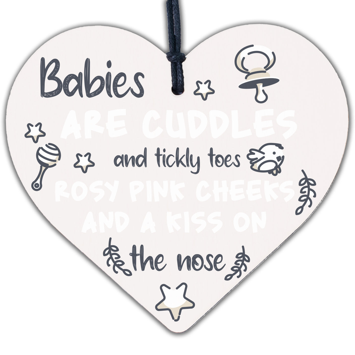 Mum To Be Present Wooden Heart Baby Shower Gift Plaque Decoration Mummy Baby