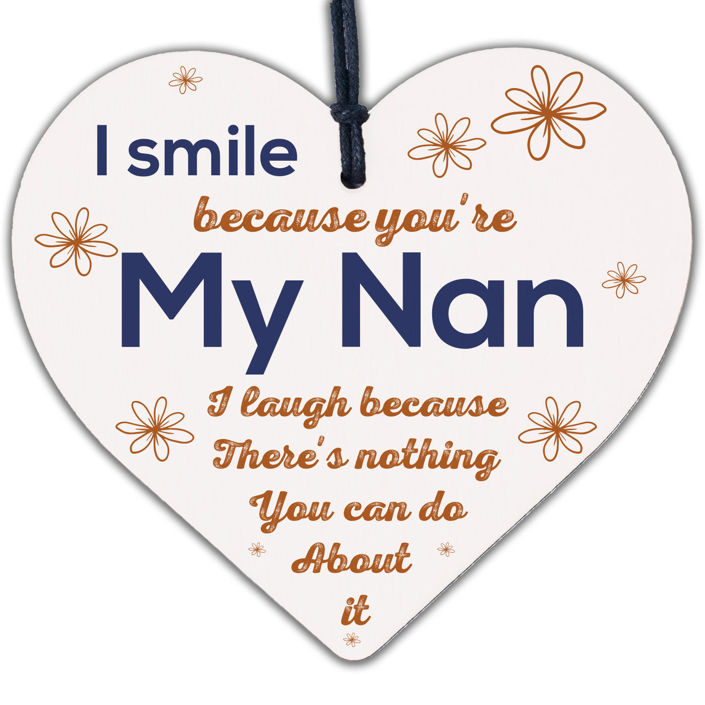 Funny Joke Gift For Mum Mothers Day Birthday Wooden Heart Daughter Son Gift