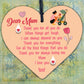 Mum Gift For Mothers Day Birthday I Love You Gift Wooden Hanging Heart Keepsake
