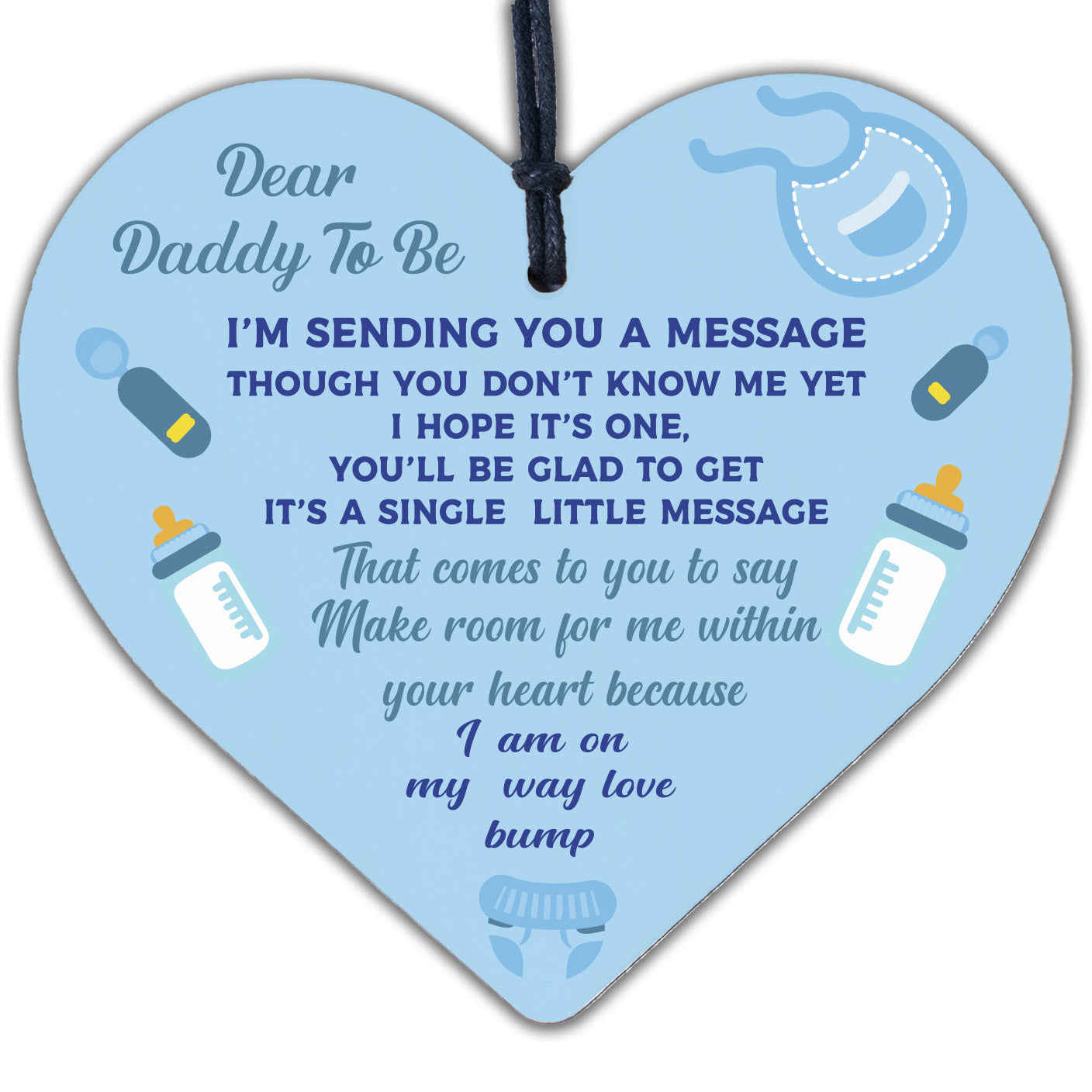 Daddy To Be Baby Shower Gifts Daddy To Be Gifts From Bump New Baby Gifts Heart