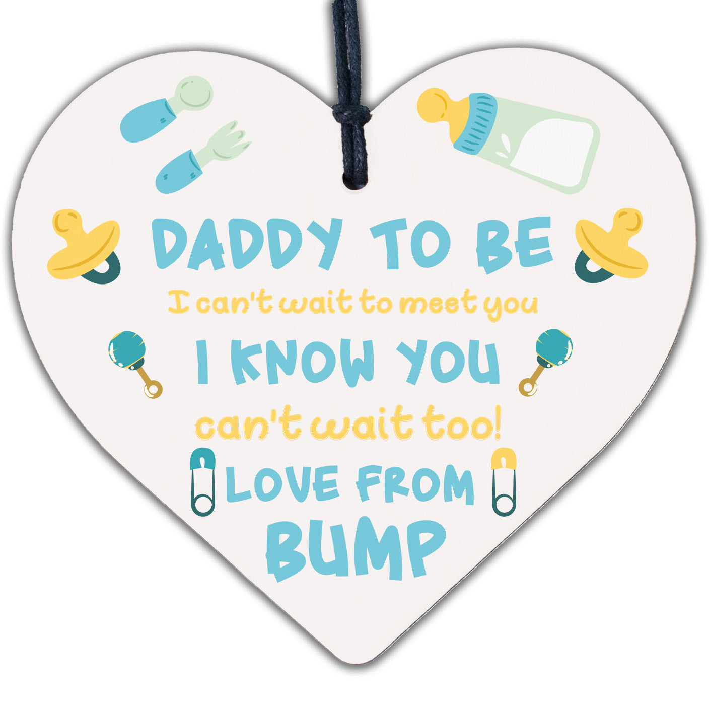 Daddy To Be Gifts Card From Bump Heart Daddy Christmas Presents Gifts For Dad