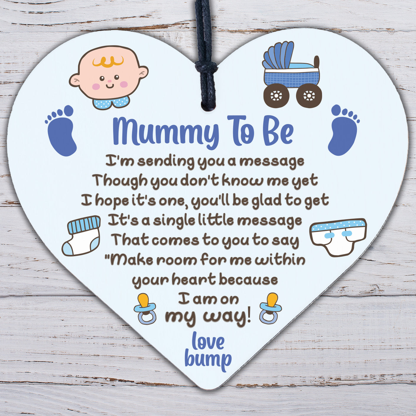 Mummy To Be Gifts From Bump Baby Shower Gift Mummy To Be Birthday Card Plaque