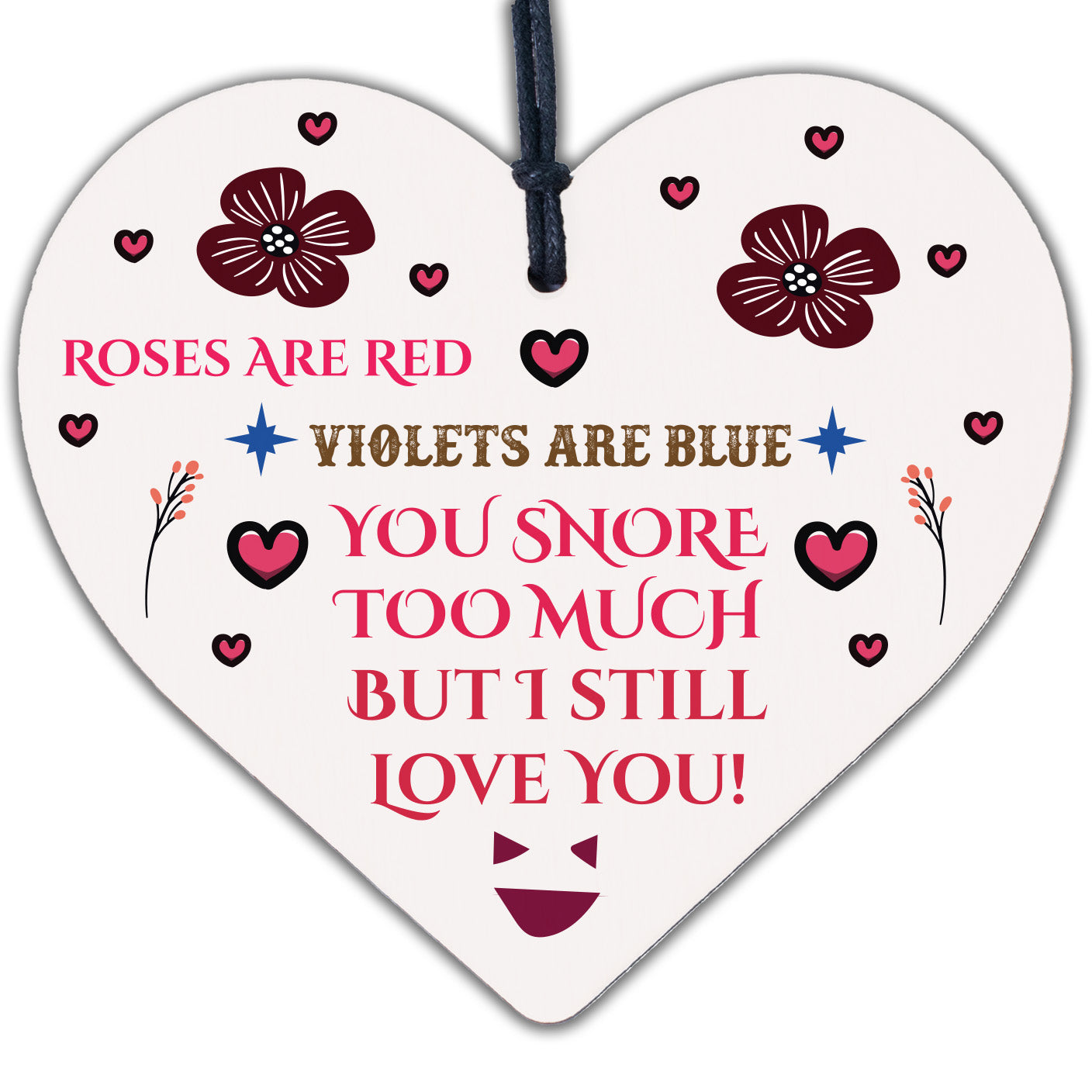 Valentines Day Gifts for Her Him Husband Wife Wooden Heart Valentines Gifts
