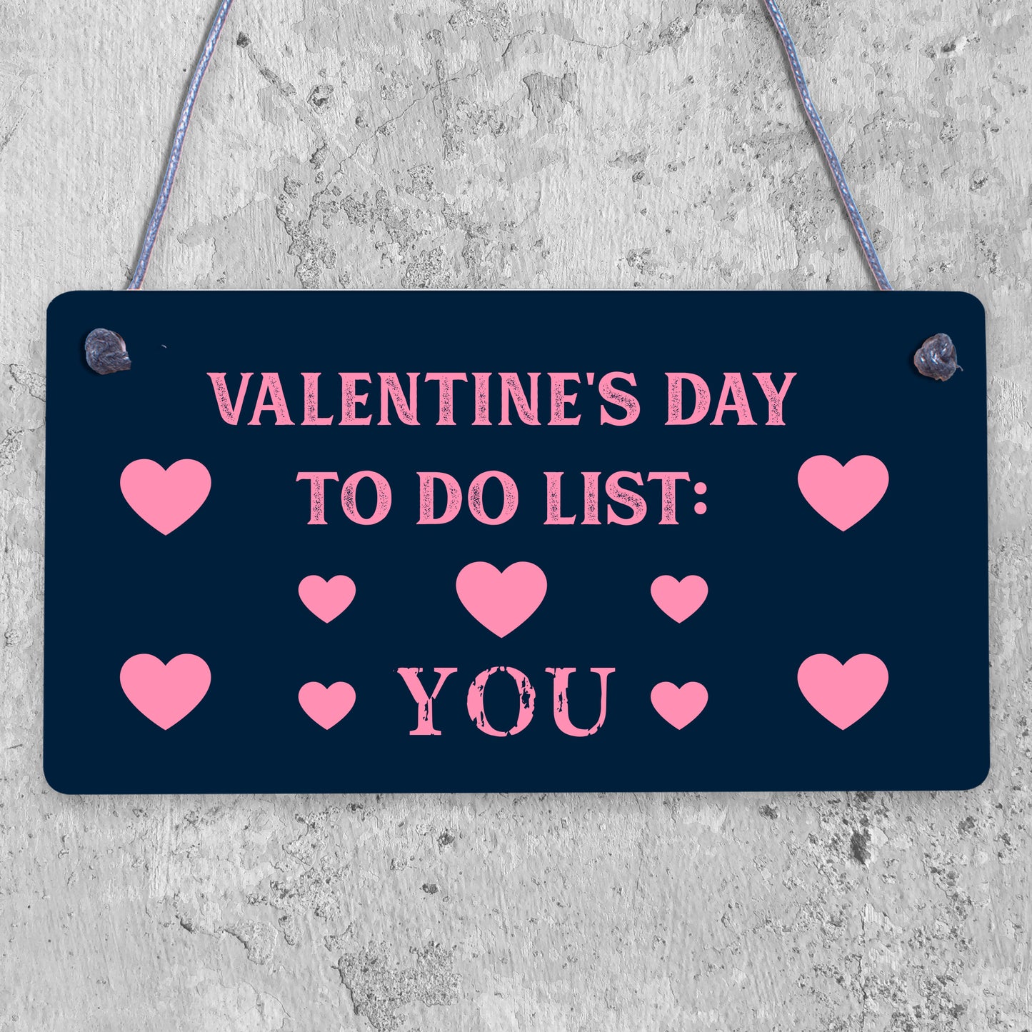 Funny Valentines Day Card For Him Her TO DO LIST Joke Husband Wife Card