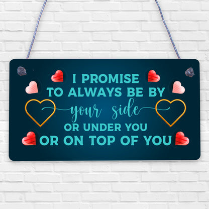 Valentines Day Funny Gifts For Him Her Anniversary Gifts hanging plaque Keepsake