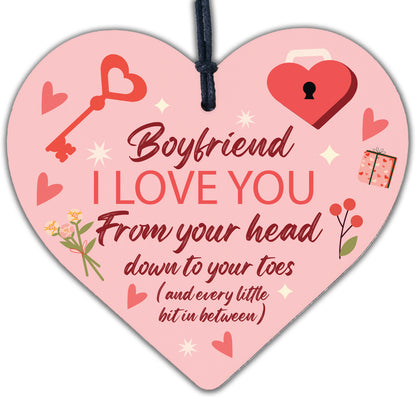 Boyfriend I Love You Funny Valentines Gifts For Him Valentines Anniversary Gifts