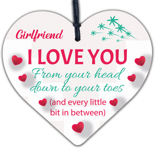 Girlfriend I Love You Signs Funny Valentines Gift For Her Anniversary Gift Heart