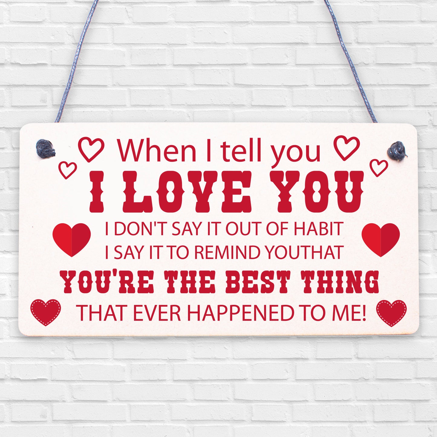 Love You Gift For Boyfriend Husband Wallet Insert Anniversary Christmas Gift