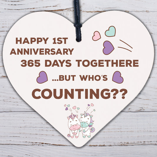 Wedding Anniversary Mirror Acrylic Heart 1st 2nd 3rd 5th Anniversary Gift Mr Mrs