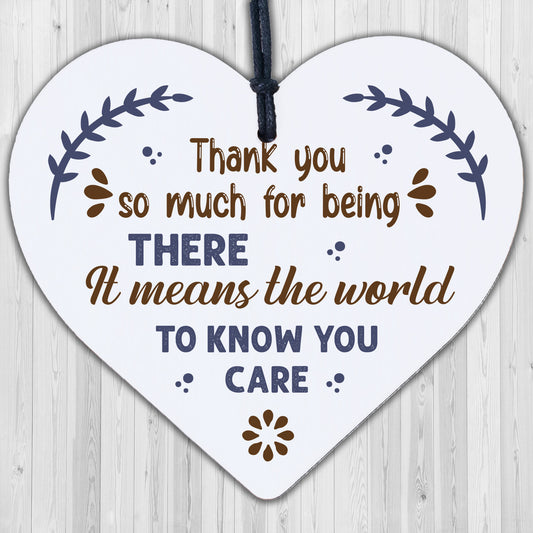 THANK YOU Gifts Colleague Gifts Heart Plaque Best Friend Sign Friendship Plaque