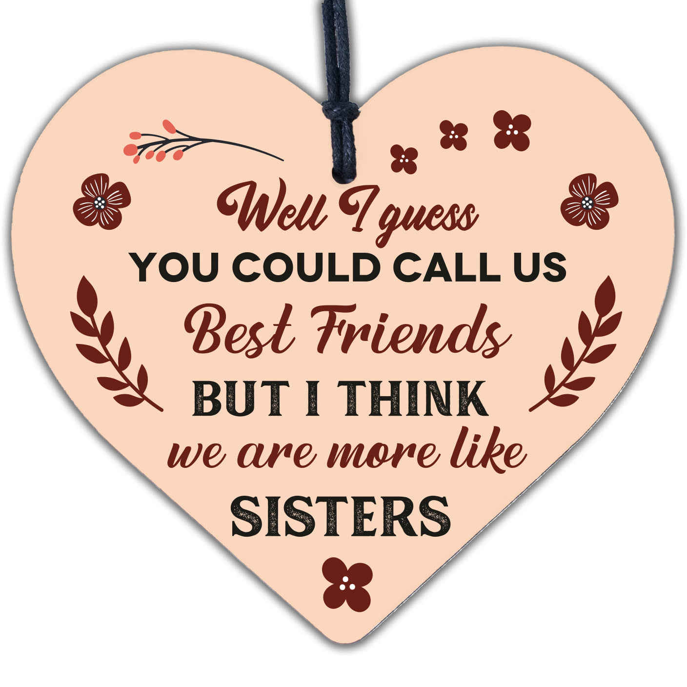 Sisters make the best Friends.Gifts for sisters.' Poster 24x18 | Spreadshirt