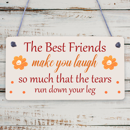 Best Friend Birthday Gift THANK YOU Hanging Plaque Friendship Christmas Keepsake