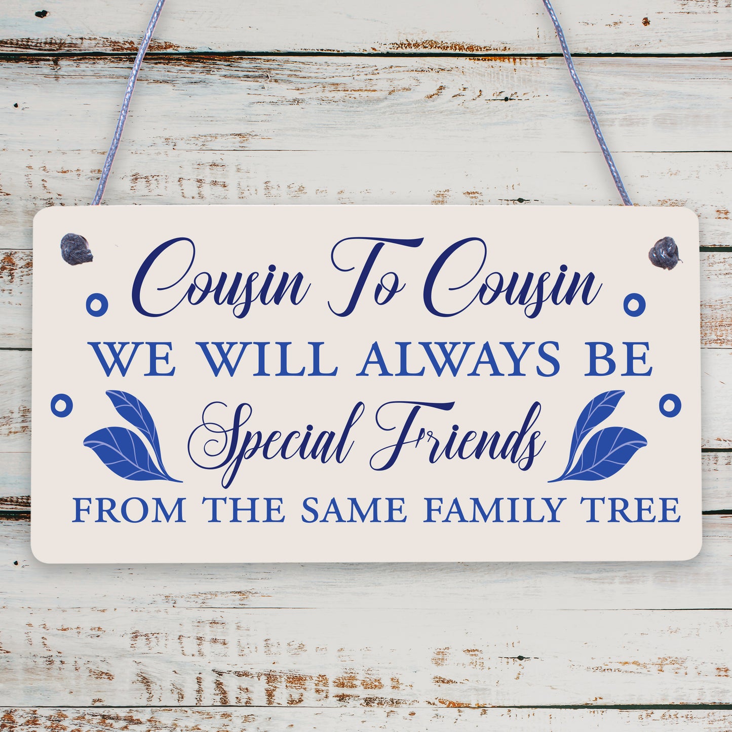 Birthday Christmas Gift For Cousin Special Family Plaques Best Friend Keepsakes