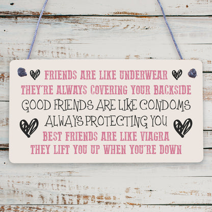 FUNNY Best Friend Gift Best Friend Sign Friendship Gift Thank You Birthday Gift