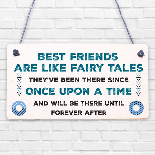 Birthday Gifts For Best Friend Hanging Plaque Christmas Card Gift THANK YOU Sign