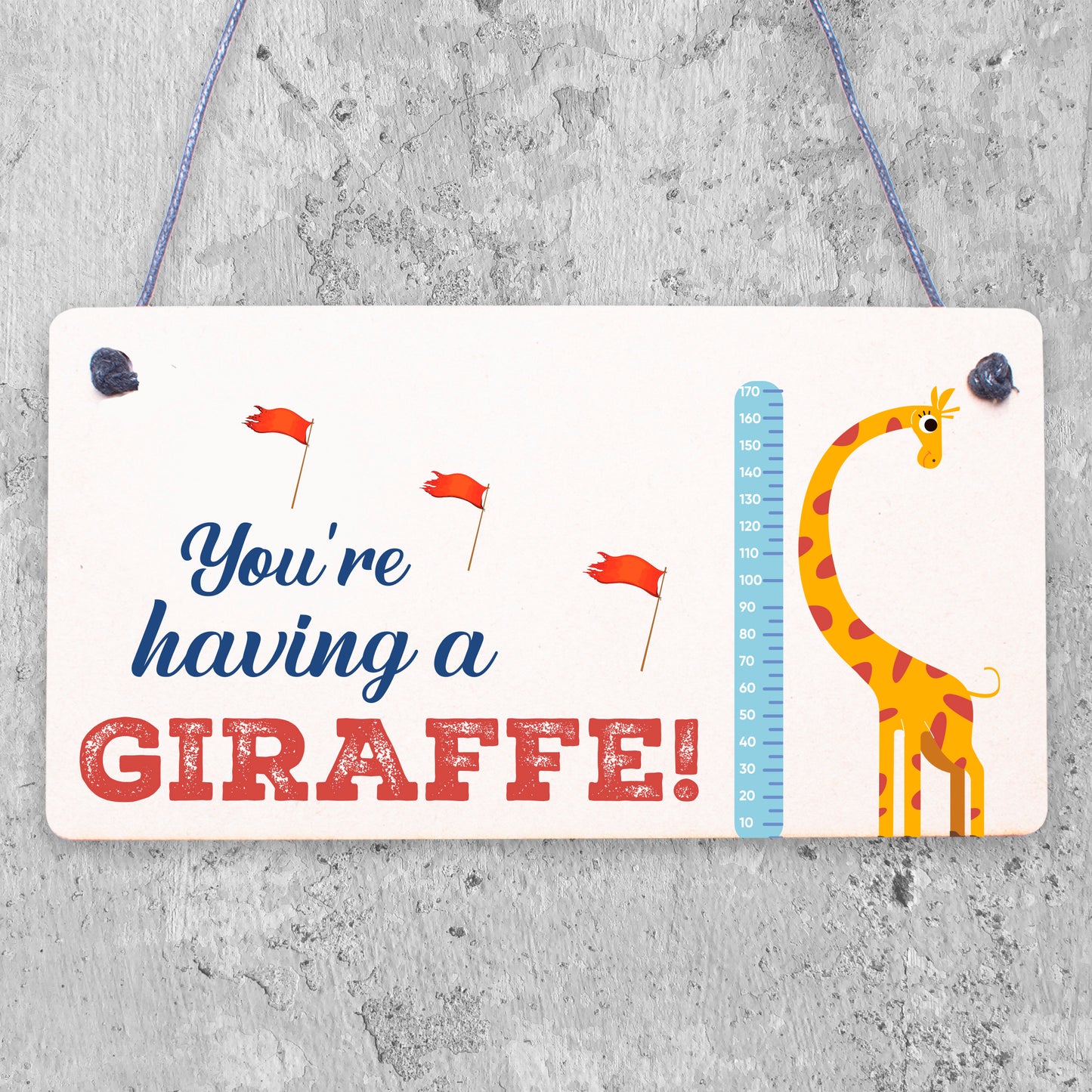 You're Having A Giraffe Plaque Funny Friendship Gifts Birthday Best Friend Signs