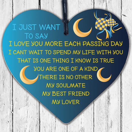 Soulmate Best Friend Valentines Relationship Gift Heart Anniversary Keepsake