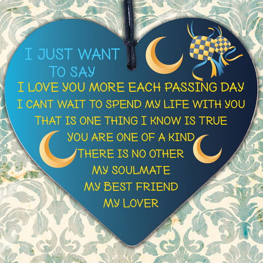 Soulmate Best Friend Valentines Relationship Gift Heart Anniversary Keepsake