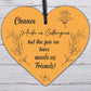 Chance Made Us Colleagues Leaving Gift Wood Heart Work Colleague Thank You Gifts