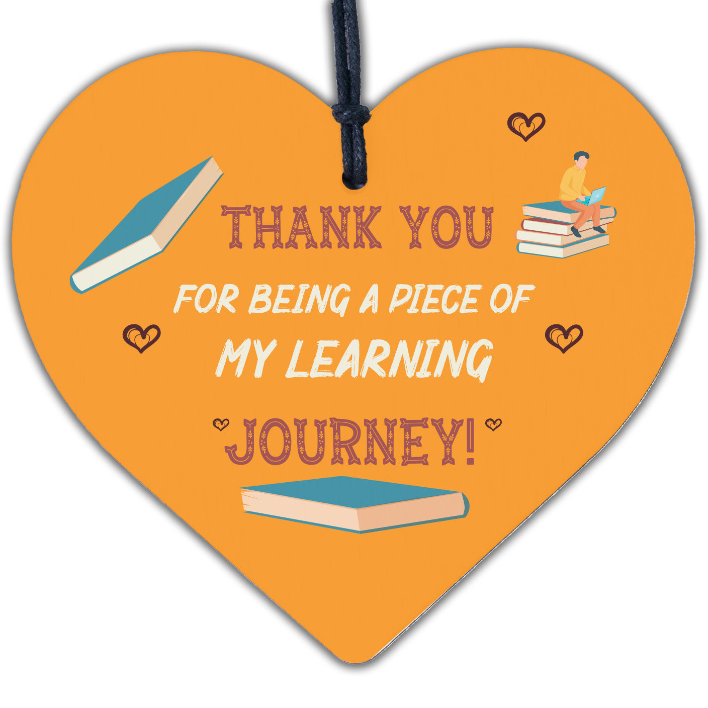 Teacher Heart Hanging Plaque Gifts Thank You Gifts for Teacher Assistant School