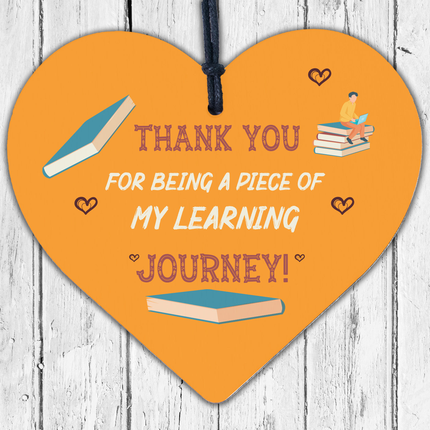 Teacher Heart Hanging Plaque Gifts Thank You Gifts for Teacher Assistant School