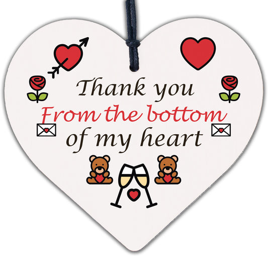 Thank You Gift For Teacher Midwife Nurse Assistant Friend Handmade Wooden Heart