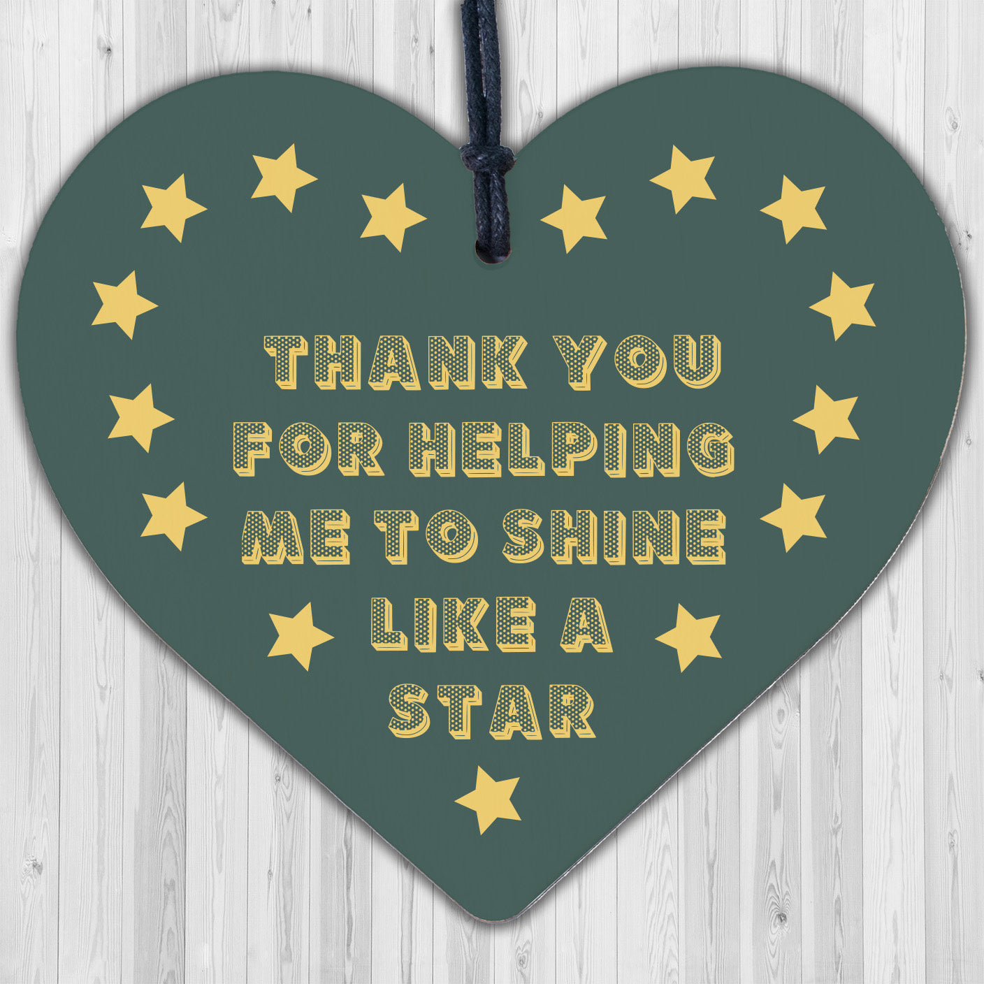 Star Teacher Leaving Gift Heart Sign Teaching Assistant Preschool Thank You Gift