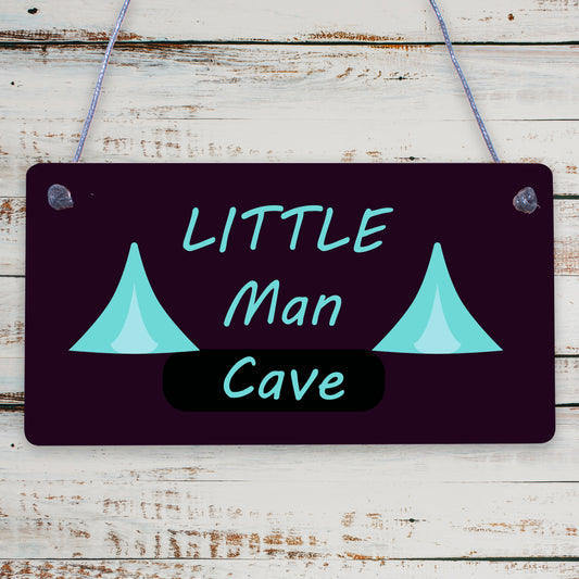 Little Man Cave Sign For Boys Bedroom, Bedroom Wall Art, Boys Bedroom Door Sign