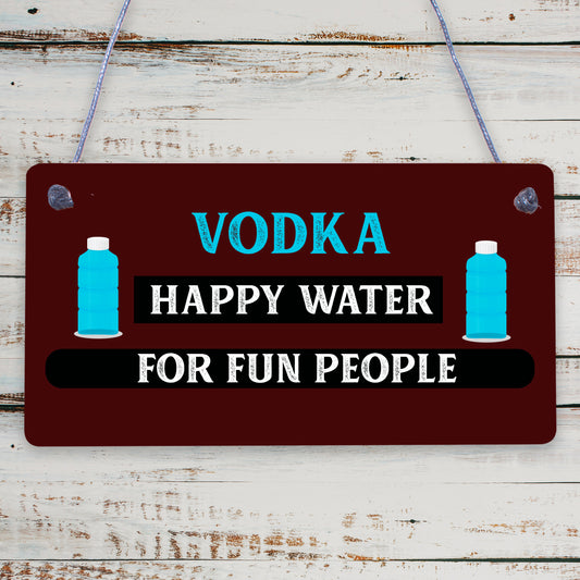 Vodka Novelty Sign Funny Friendship Alcohol Man Cave Bar Pub Hanging Plaque