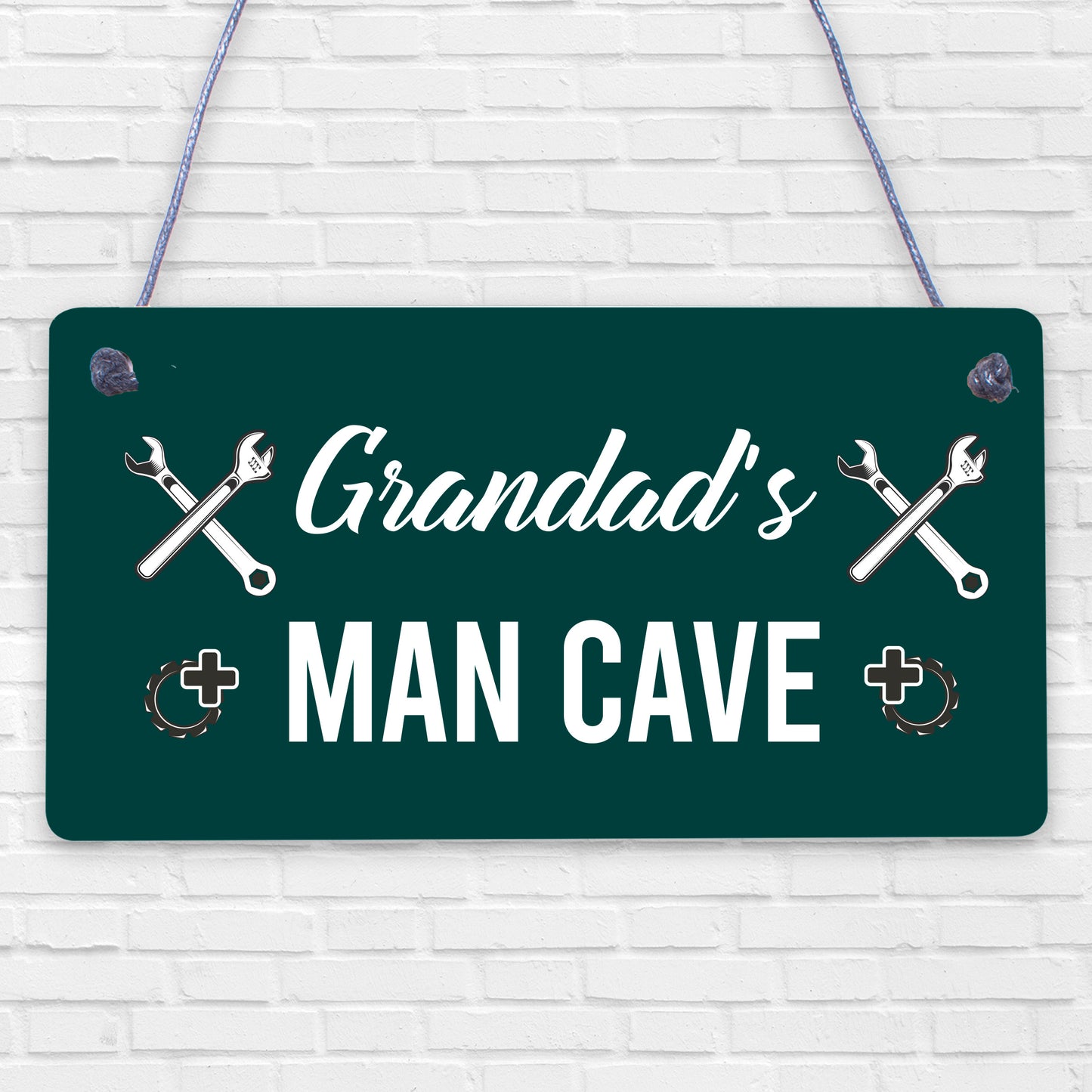 Grandads Man Cave Plaque Grandad Gifts For Christmas Gifts From Grandchildren