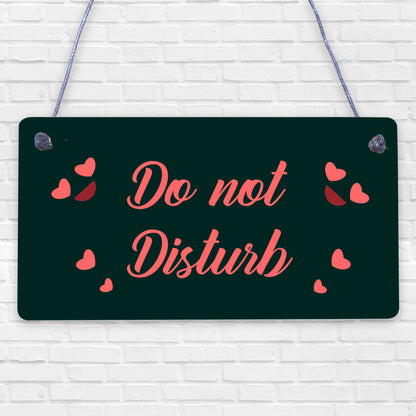 Please Do Not Disturb Therapist Hotel Man Cave Privacy Plaque Home Door Gifts