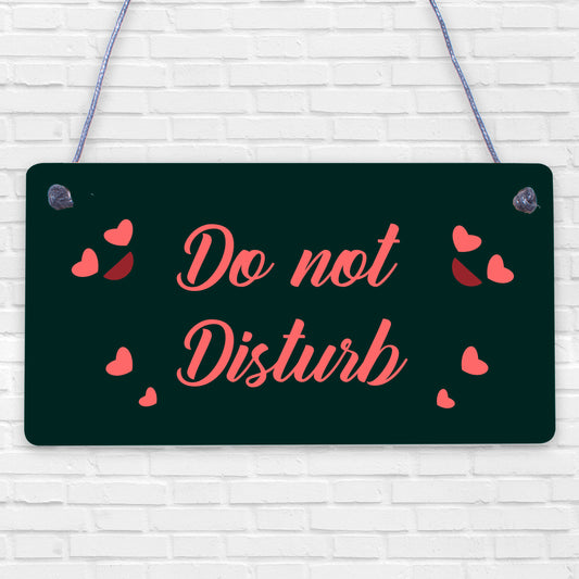 Please Do Not Disturb Therapist Hotel Man Cave Privacy Plaque Home Door Gifts