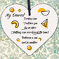 Gift For Son Mum Birthday Wooden Hanging Heart Sign Plaque Keepsake Poem