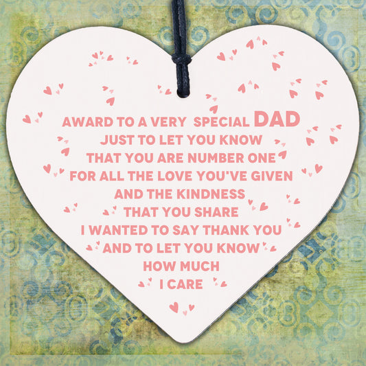 Dad Christmas Presents Wooden Heart Birthday Gifts For Daddy From Daughter Son